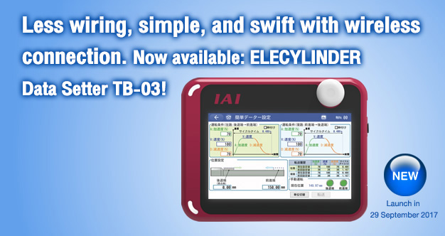 Touch panel teaching box TB-02 is now available!!